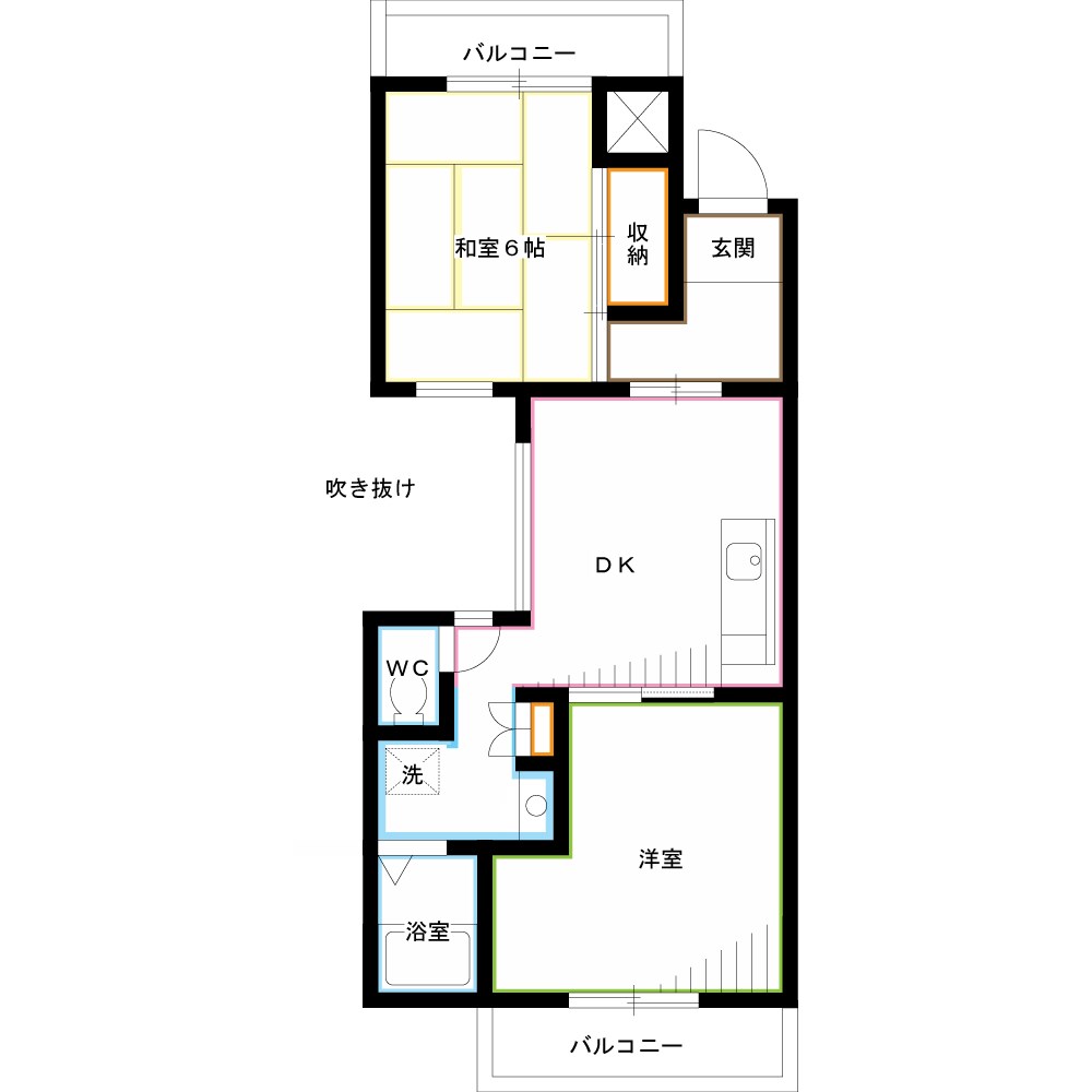ライトコート深大寺 間取り