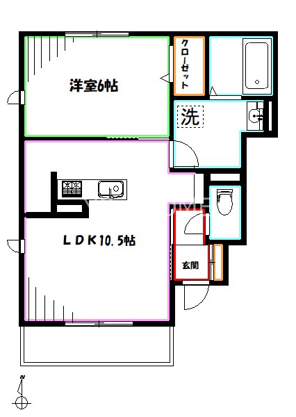 パナックスⅢ 間取り