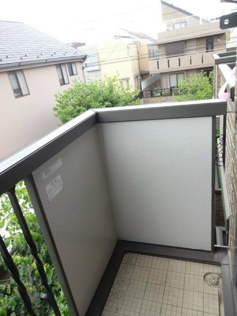 ルーチェガーデンＢ ベランダ