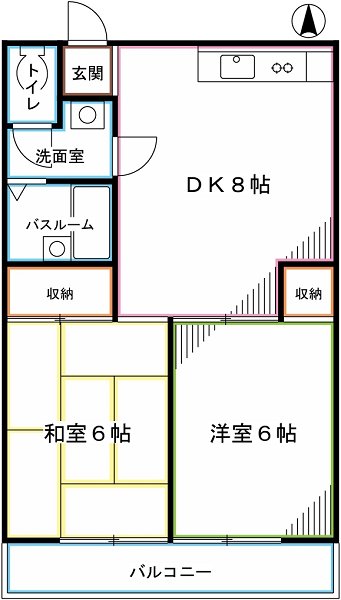 ピア小金井 間取り図