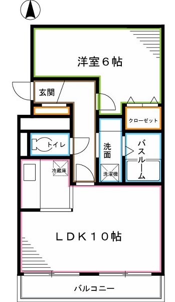 関根コーポ 間取り