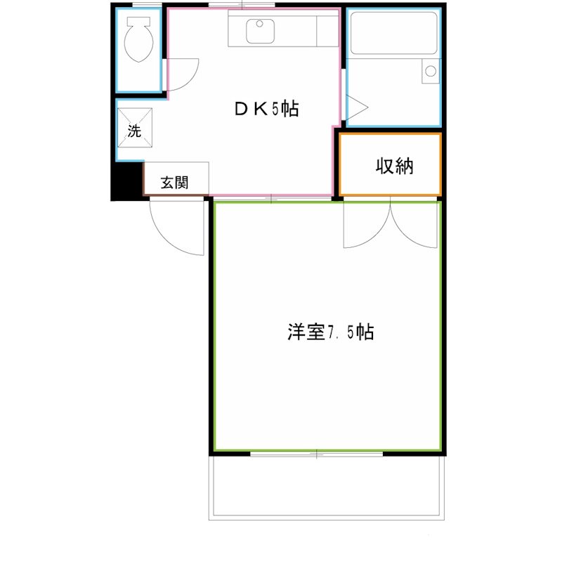ヴァンベール三鷹 間取り
