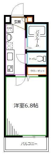 レソム南台 間取り図