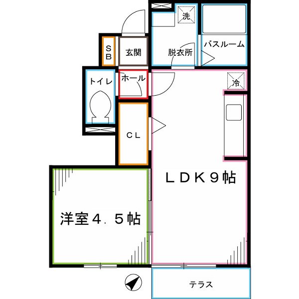 ウィット　オザキ  間取り