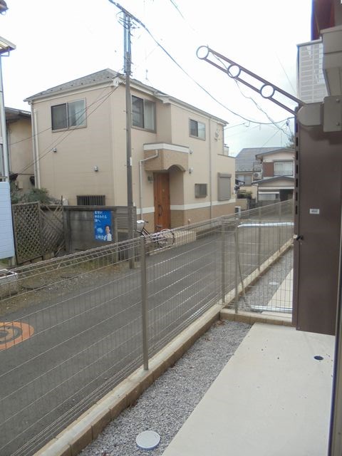 ウィット　オザキ  ベランダ