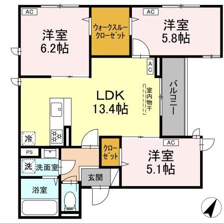 セレスティア荻窪 間取り