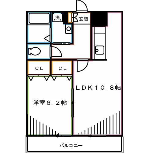 MARYU S 間取り図