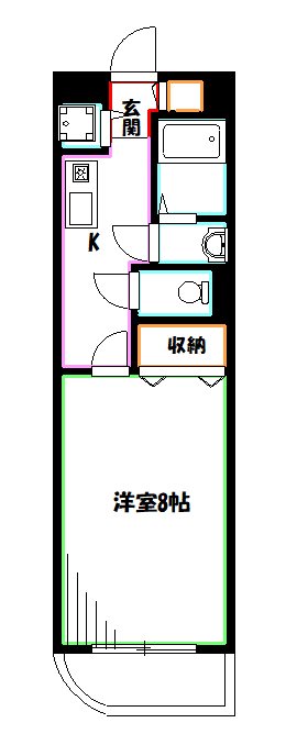 ベルドミール武蔵野 間取り