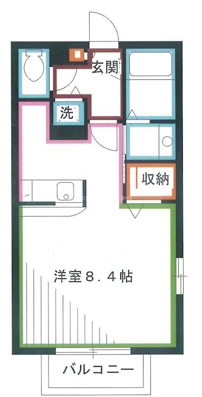 ネオアージュ吉祥寺  間取り