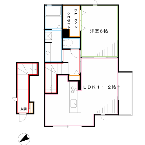 ヴァムブーク品川Ⅲ 間取り