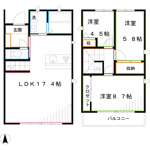ＨB 間取り