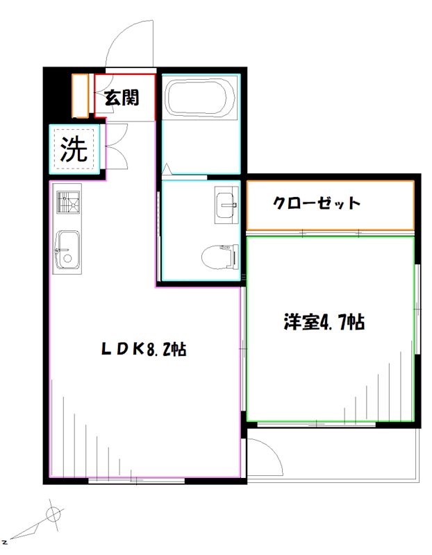 オークサイド 間取り