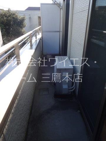 小金井ハルハウス２号棟 ベランダ