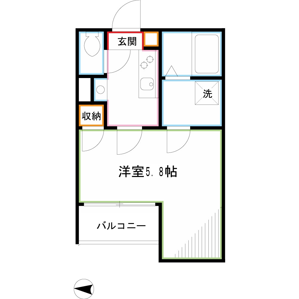 グランクオール東小金井 間取り