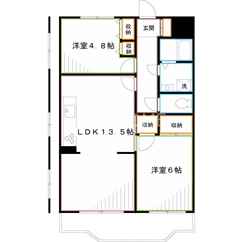 ローゼス小金井 間取り