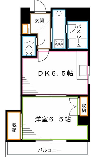 クローネ荻窪 間取り