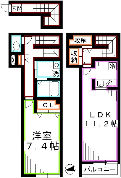 ミハス三鷹の森  間取り