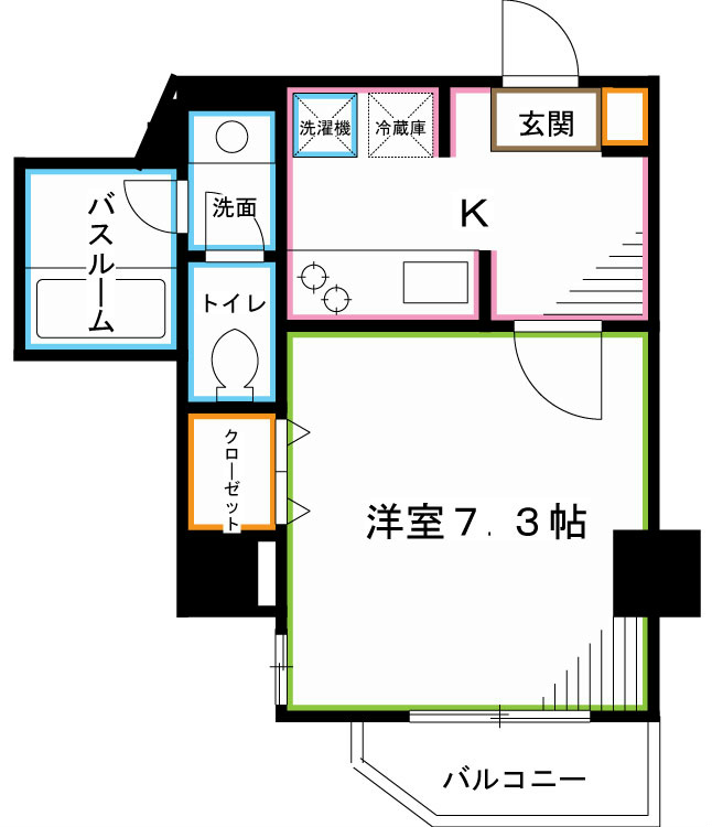 Ｍｅｒｅ　ｄｅ　ｒｅｖｅ 間取り