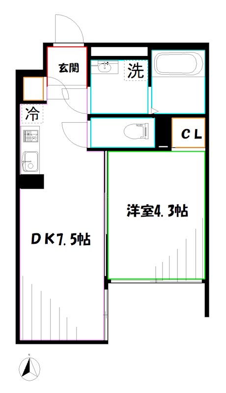 ＮＯＺＯＭＩＯ吉祥寺 間取り