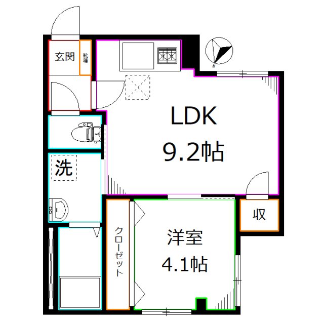 アコード・Ｋ 間取り