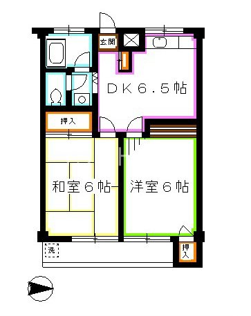 ハイツ斑尾  間取り