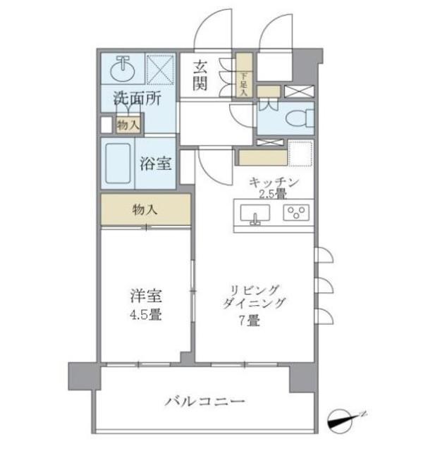 プレミアコンフォート西荻窪 間取り