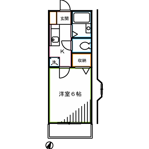ダイコーハイツ 間取り