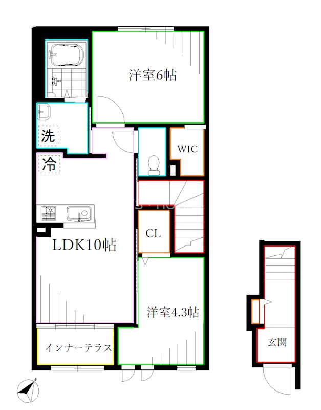 プレドパーク 間取り