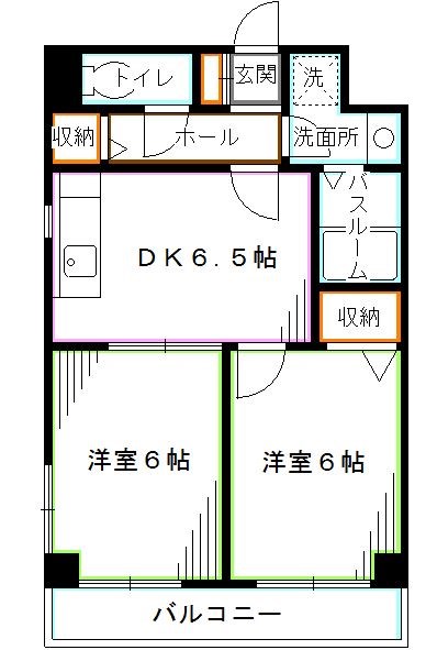 サリジェ21 間取り