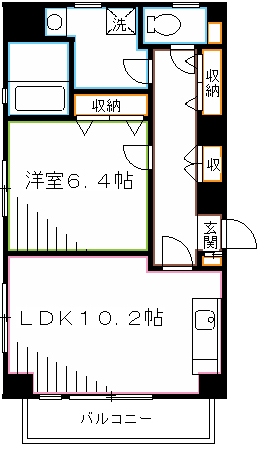 ルームス 間取り図