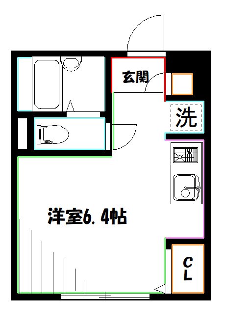 ルーエ御殿山 間取り