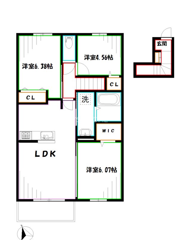 かえでパレス 間取り