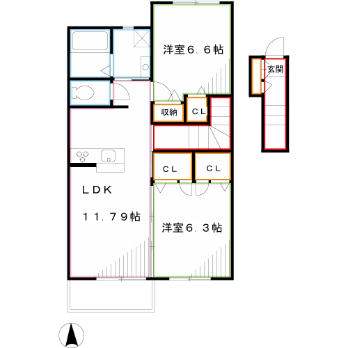 シャルマン 間取り