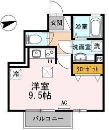 アケボノⅧ　 間取り