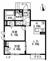 仮称)三鷹市下連雀2丁目 間取り
