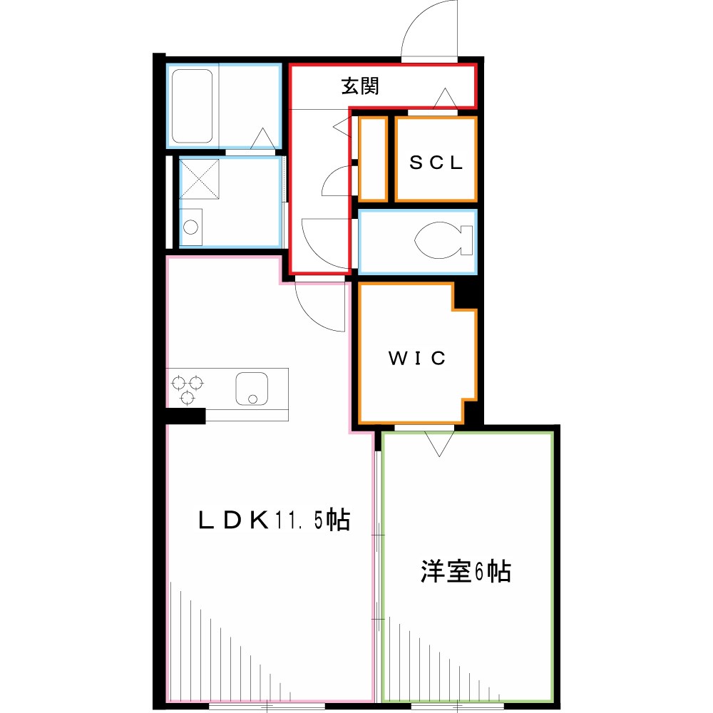 シェルシャルム 間取り