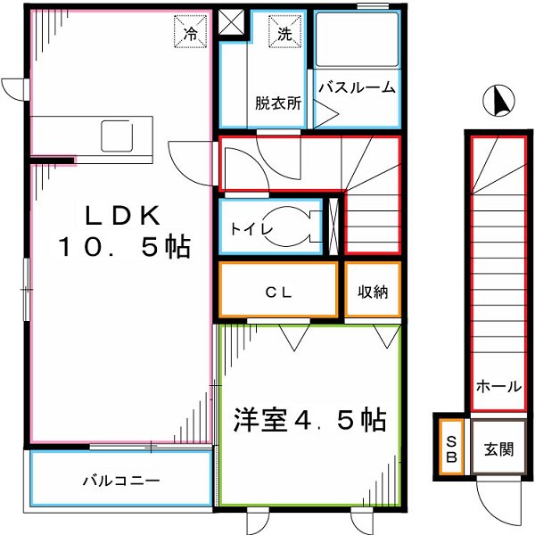 ラヴェール美松  間取り