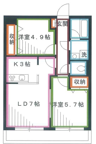 フィオーレスパッチオ 間取り
