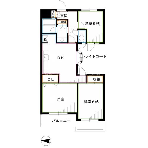 PALWISH三鷹 間取り
