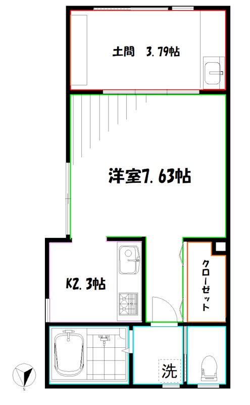 FONTINUE　KICHIJOJI  間取り