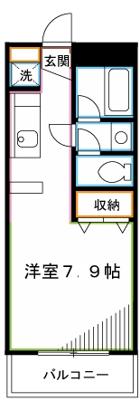 サンヴィラージュ三鷹  間取り
