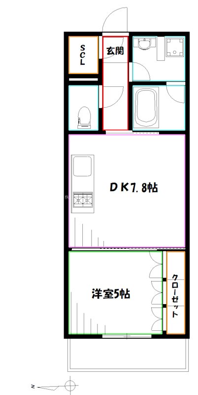 KDXレジデンス三鷹 間取り
