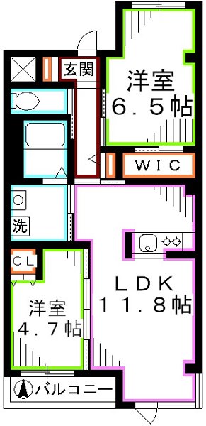 グリーンヴィラ 間取り
