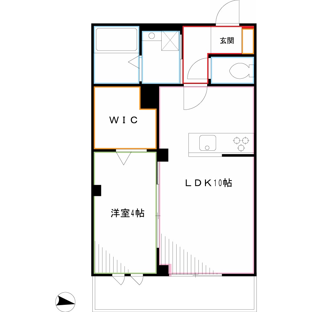 セント　エバリュード　スクエア 間取り