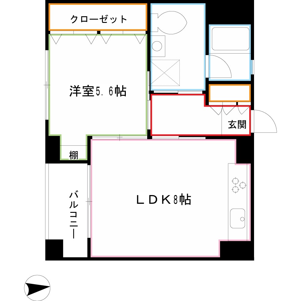 マノワール武蔵野 間取り