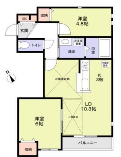 カーサあかね 間取り