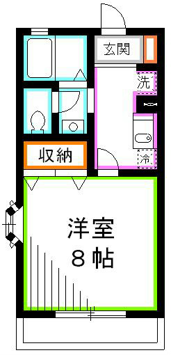 ハーフムーン　 間取り