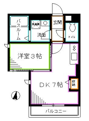 メゾンＫ善福寺 間取り