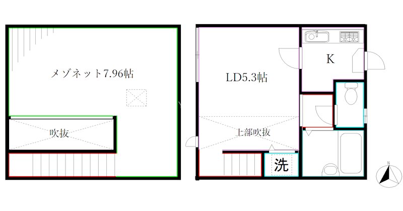 サウスピア吉祥寺 間取り