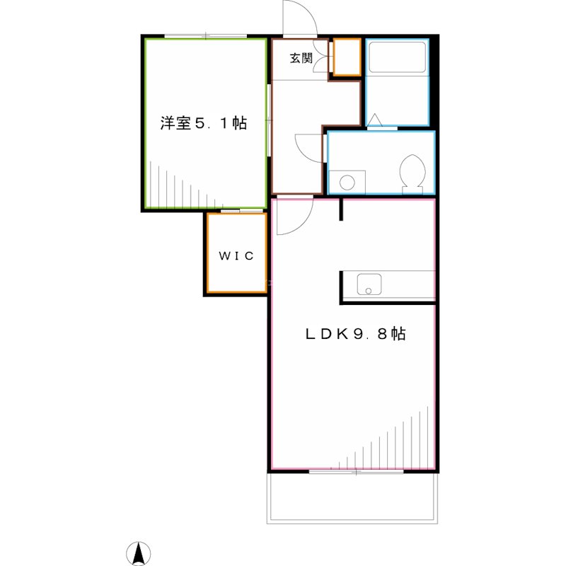 シャンベール 間取り